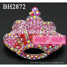 pink crystal fashion brooches